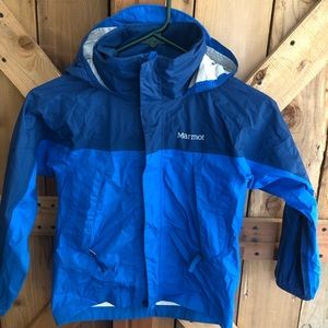 Kids Marmot packable rain jacket
